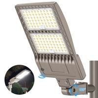 Envío Directo, Lámpara LED Impermeable 100-277VAC 100-450W, Luz Blanca Fría, Cuerpo de Aluminio, Iluminación para Estacionamientos, Carreteras y Autopistas