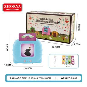 Cartes personnalisées Zhorya, jouets arabes et anglais, appareil d'apprentissage préscolaire, machine de lecture de cartes pour enfants - Product Image 5