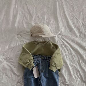 Autunno primavera maglietta Casual in cotone per bambini t-shirt a girocollo per bambino - Product Image 4