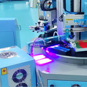 Machine d'impression de règle en plastique: Imprimante automatique d'écran avec le four de séchage UV intégré de LED - Product Image 5