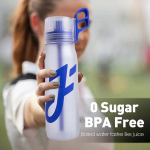 Bouteille d'eau aromatisée avec capsules parfumées aux fruits, en PLA, étanche, style américain, pour la rentrée scolaire et l'utilisation en voiture - Product Image 6