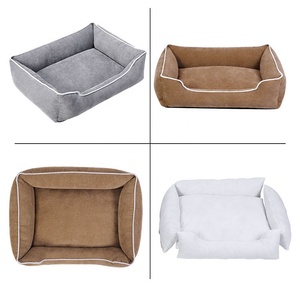 정형 메모리 폼 애완 동물 침대 럭셔리 방수 애완 동물 소파 대형 쿠션 개 침대 - Product Image 6