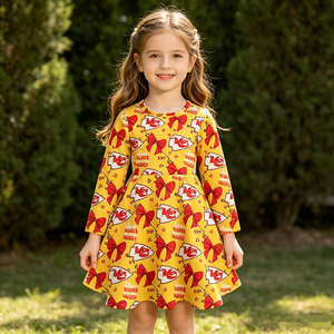 Maglietta Autunnale per Bambine e Neonate con Stampa di Partite di Football, Morbida in Seta di Latte, Personalizzabile ODM - Product Image 5