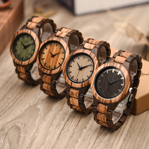 Orologio Unisex in Vero <span class=keywords><strong>Legno</strong></span> con Incisione Logo Personalizzato per <span class=keywords><strong>Donna</strong></span> - Product Image 1