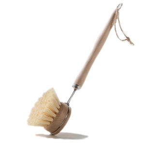 Cepillo de Limpieza de Bambú y Sisal Ecológico y Natural de Alta Calidad <span class=keywords><strong>para</strong></span> Uso en la Cocina, <span class=keywords><strong>para</strong></span> Platos, Botellas y Ollas - Product Image 3