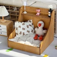 Lit de voyage pour chat en bois massif, design danois moderne, écologique, durable, pliable, imperméable, pour petits chats et chiens malinois
