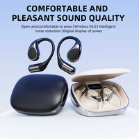 Écouteurs sans fil TWS HiFi avec suppression du bruit ENC, oreillettes à crochet pour la musique, traducteur IA intégré, compatibles OEM/ODM