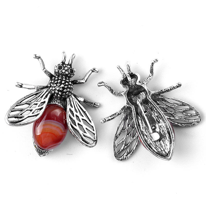 Agate rouge - pièce unique