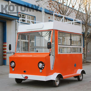 Tienda móvil Camión de comida eléctrico de cuatro ruedas Carro de hielo afeitado Carro de <span class=keywords><strong>café</strong></span> - Product Image 3
