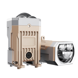 GPNE <span class=keywords><strong>1</strong></span>.5-Inch Mini Bi-LED Matrix Headlight Projector Lens 12V 30W/45W Dual Power High Low Beam Car Head Lamp - Product Image 1