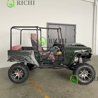 Mini jeep 4x4 à essence pour adultes Buggy tout-terrain Mini jeep Cars 4 Wheeler Trailer 250cc 300cc 350cc Jeep pour adultes