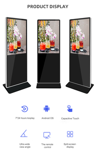 จอแสดงผลดิจิทัลแบบตั้งพื้นสำหรับโฆษณาในลิฟต์ รูปแบบ Totem แนวตั้ง พร้อมหน้าจอ LCD แบบอินเทอร์แอคทีฟ สำหรับตู้บริการแบบ Drive-Thru ที่บางเฉียบ เหมาะสำหรับการใช้งานในร้านค้า - Product Image 4