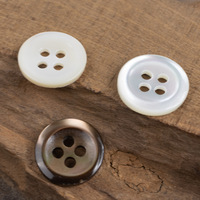 Boutons en coquille de taro finis, blancs, rouges, verts, en coquille naturelle de mer profonde, pour chemises et cardigans