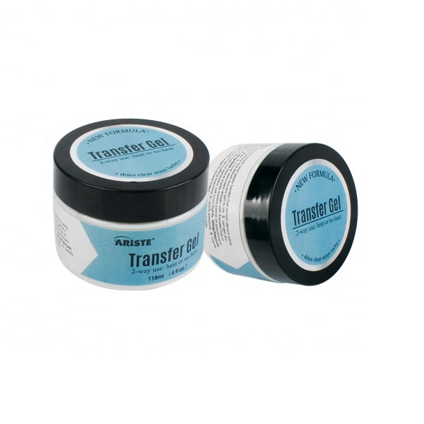 28064 118 ml Clear White Water-Based Foil Transfer Gel for Paper Craft