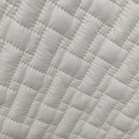 Tissu matelassé imperméable en coton avec motif floral mat épaissi, nouveau tissu en maille de type usine source pour vestes matelassées