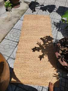 Handcrafted Water Hyacinth Runner Natural Woven Straw <b>Table</b> <b>Mat</b> for Wedding Party and Holiday Decor Sustainable Farmhouse Runner - Product Image 6