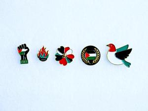 Usine en gros drapeau National épinglette drapeau de pays broche en métal Badge <span class=keywords><strong>pour</strong></span> tenues de mode vêtements collier accessoires - Product Image 5