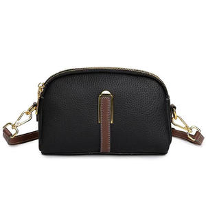 AndoBag Genuine Cow Leather Sling Shoulder Crossbody Bags for Women Small Shell Bag Fashion Versatile <b>Phone</b> <b>Purse</b> 9266 - Product Image 6