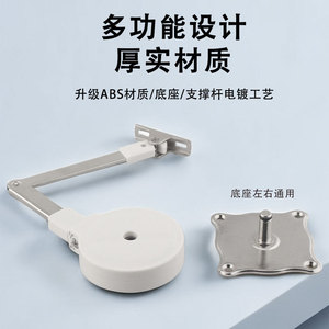 Baishifu Gas Spring Lift Down Door Closer With Anti Noise Buffer For Cabinet Dressing <b>Table</b> <b>Folding</b> Door Hardware - Product Image 2