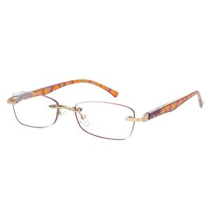 Anteojos sin montura de alta calidad Flora Frame Light para mujeres Diseñador Gafas de lectura 2,0 Azul Barato Nuevo PC Slim Clear CE UKCA - Product Image 1