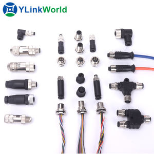 Oem ip 68 водонепроницаемый 2 3 8 20 pin 3-контактный кабель Новый ac 12 В Круглый адаптер для компьютера Автомобильный Электрический разъем и разъем - Product Image 3