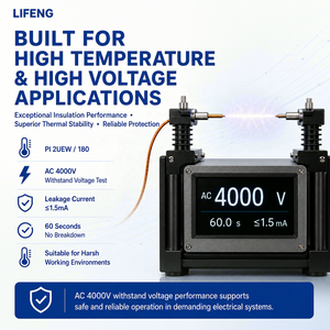 Fil de cuivre isolé Kapton enroulé sous film, classe thermique 220/240/250°C, pour applications industrielles, ferroviaires et haute tension - Product Image 5