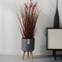 Petits/grands pots de fleurs en plastique pour la décoration intérieure et extérieure, jardinières, vente en gros pour les centres commerciaux