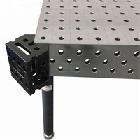 Table de soudage en fonte 3D usinée par CNC en Chine avec système de fixation, plate-forme de haute précision pour la fabrication industrielle de métaux