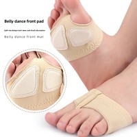 Ballet amélioré danse du ventre pied string danse patte chaussures demi-semelle
