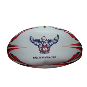 Pelota de rugby Premium de alta calidad, talla 5 de moda, agarre duradero listo para el Partido deportivo de goma duradera - Product Image 1