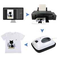 Machine à estamper à chaud portable MAIKESUB 25*30cm, petite machine de transfert thermique, machine à estamper à chaud pour vêtements et t-shirts