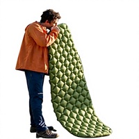 Matelas de couchage gonflable en TPU ultra-léger, style momie, best-seller transfrontalier, populaire auprès des supermarchés et des magasins d'extérieur R3