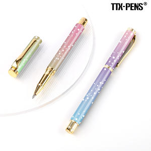 Bolígrafos Personalizados TTX Stationery con Envoltura Completa de Imagen, Logotipo Personalizado, Metal Floral, Borrable, Impresión por Sublimación, Tinta Alemana, Bolígrafo de Punta Redonda - Product Image 5