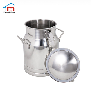 Top Standard Stainless Steel Milk Bucket Cow Goat Milking Machine Storage Kitchen Rice Cereal Grain Coffee Bean <strong>Flour</strong> <strong>Container</strong> - Product Image 3