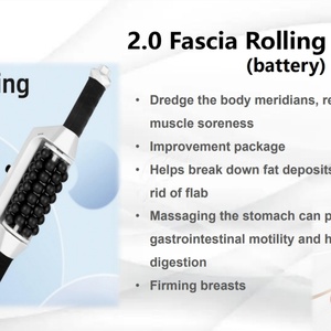 New Product Vibration Fitness Yoga Foam Roller Body <b>Massage</b> High Roller Weight Loss Foot <b>Massage</b> Roller - Product Image 6