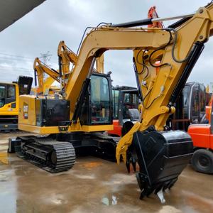 Mini-excavatrice CAT 307.5 d'occasion avec finition de peinture d'origine - Product Image 1