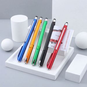 Stylo à bille en plastique ABS, prix de gros promotionnel, moins cher, impression de logo personnalisé, stylo avec logo pour la papeterie - Product Image 3