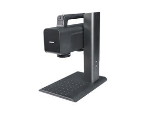 เครื่องแกะสลักเลเซอร์ขนาดเล็กแบบตั้งโต๊ะ Perfect Laser พร้อมฟังก์ชันแสดงภาพกราฟิก ตำแหน่งการแกะสลัก ปรับระดับด้วยระบบไฟฟ้า สำหรับทอง เงิน ทองแดง เหล็ก แก้ว - Product Image 2