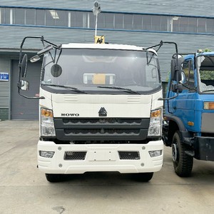 รถบรรทุก HOWO 4X2 พร้อมเครนบูมตรง 5 ตัน รถติดเครนพร้อมอุปกรณ์จับย้าย ขาย - Product Image 2