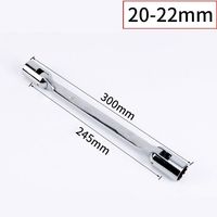 20 * 22毫米多功能棘轮扳手工具组可调双旋转柔性组合套筒公制OEM可定制