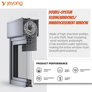 Système de volets roulants en alliage d'aluminium pour fenêtres, design moderne, sécurité et protection contre le vent - Product Image 4