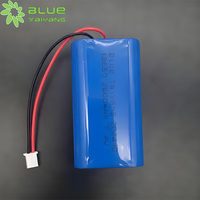 Paket Baterai Lithium Ion Isi Ulang Custom 2S1P 7.4v 18650 2600mah Bis dengan Baterai 7.4 v 2600mah