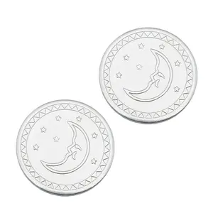 Custom Stainless Steel SUS201 Metal Token Indoor Amusement Accessories Token Coin For Board Game