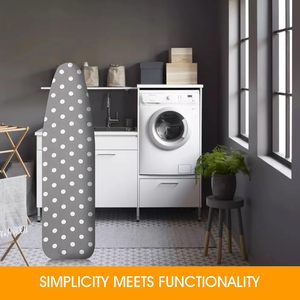 <span class=keywords><strong>Housse</strong></span> de planche <span class=keywords><strong>à</strong></span> <span class=keywords><strong>repasser</strong></span> avec rembourrage extra épais de 7mm, <span class=keywords><strong>housse</strong></span> 100% coton facile <span class=keywords><strong>à</strong></span> installer pour protéger la taille de la planche <span class=keywords><strong>à</strong></span> <span class=keywords><strong>repasser</strong></span> jusqu'<span class=keywords><strong>à</strong></span> - Product Image 3