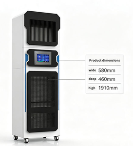 Humidificateur et déshumidificateur commercial, adapté aux salles de stockage de documents, déshumidification haute capacité, élimine jusqu'à 144 kg d'humidité/ - Product Image 3
