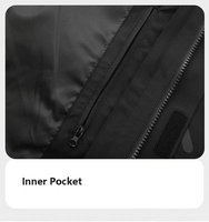 Veste coupe-vent d'extérieur pour homme, vêtement d'hiver chaud, imperméable et coupe-vent, avec doublure en polaire brossée