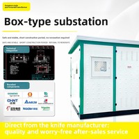 Transformador Tipo Caja Europeo YBW-1 de 630 kVA para Almacenes Prefabricados Fotovoltaicos y Cuartos de Distribución Completos