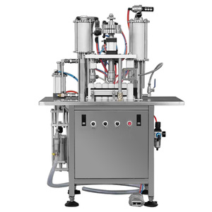 Máquina Compacta Semiautomática para Llenado de Aerosoles con Válvula de Cilindro de Aire, Bomba de Impulso de Gas y Sellado Confiable - Product Image 2