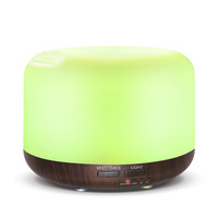 CPYP – humidificateur à bouche ronde, diffuseur d'huile essentielle et d'arôme, 300ML pour le bureau, la maison, l'étude, Spa avec 7 lumières de couleur