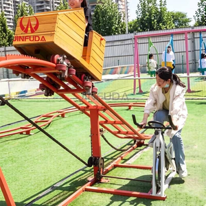 <span class=keywords><strong>Bicicleta</strong></span> de Diversión para Interacción Entre Padres e Hijos al Aire Libre, Pista de Diversión en el Parque, Montaña Rusa - Product Image 6